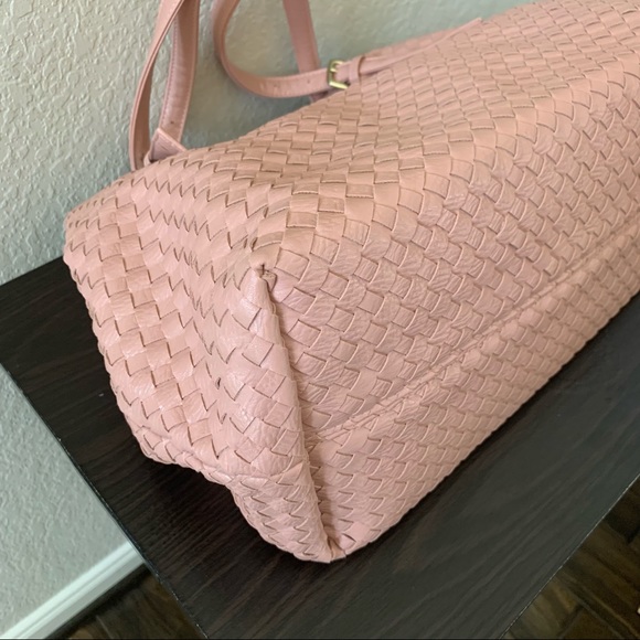 Pink Woven Tote - Picture 11 of 13